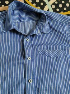 Blue Striped Shirt