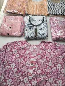 Floral Print Kurta Set