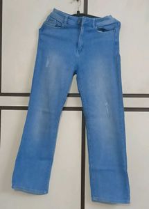 Light Wash Flare Jeans