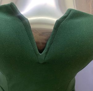 Classy Dark Green Chic Bodycon Mini Dress