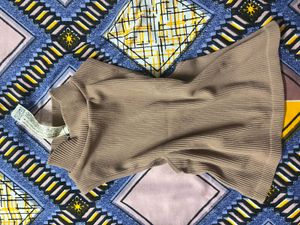 Ribbed Mock Neck Top