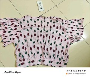 Floral Print Crop Top