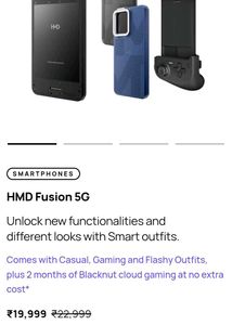 HMD Fusion Smartphone + All accessories