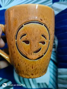 Combo Of Big Size Coffee Mug And Two Earrings