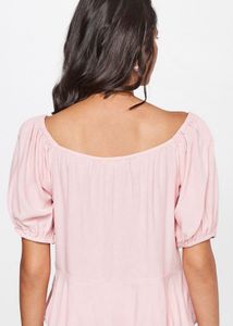 AND Pink Ruffle Top - New with Tags