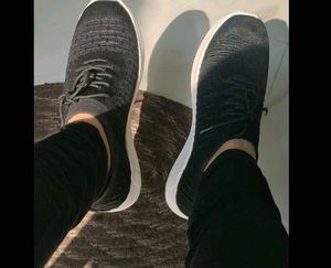 Stylish Black Sneakers