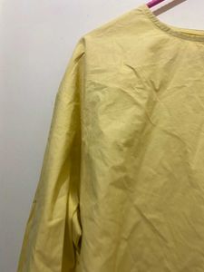Yellow Tie-Front Top 38-40 and half