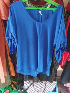 Classy Blue Top