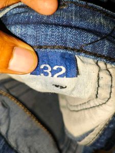 Neavy Blue Baggy Jeans