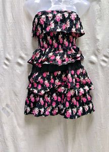 6196. CUTE PARTY RUFFLE DRESS