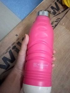 Vidaplast Pink Water Bottle Milton From Inside