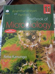 textbook of microbiology - Ananthanarayan