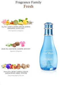 10 ML DECANT OF DAVIDOFF COOL WATER PERFUME WOMEN