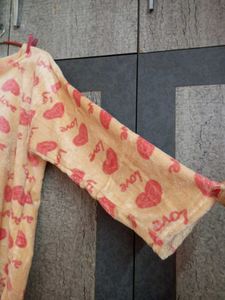 Cozy 'Love' Warm Coordset (Fleece inside)