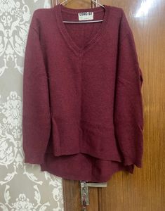 Korean Oversized High Low Sweater For Women/Girls