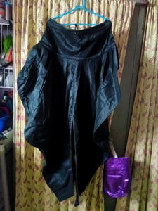 Unique Black Wide Leg Pants