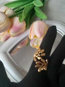 Gold Leaf Branch Ring (anti Tarnish)