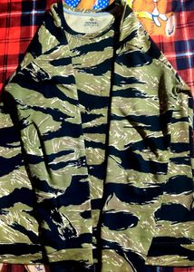 Camo Print T-Shirt