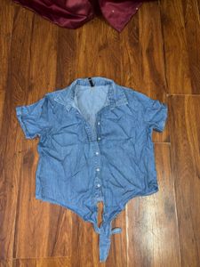 Denim shirt