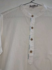 White Linen Kurta