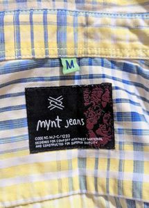 Stripe Semi Formal Full Sleeves Shirt For Men