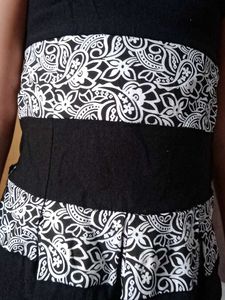 Girls&#39; Black &amp; White Dress