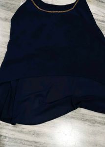 combo of 2 dresses and 1high low top