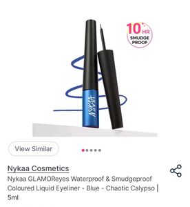 Nykaa Blue Liquid Eyeliner