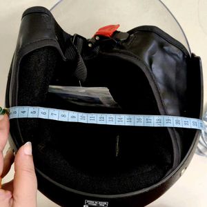 TVS Apache RTR 180 Helmet with Visor - Black