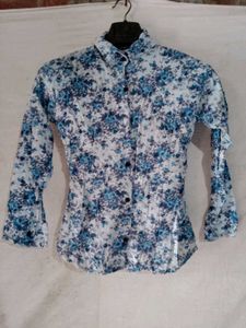 Women's Floral Print Shirt
