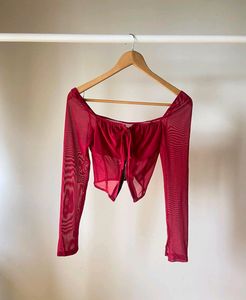 Red Corset Top