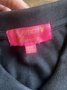 Playboy Bunny Black Polo Dress