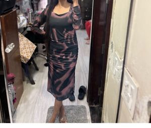 Mesh Bodycon Dress