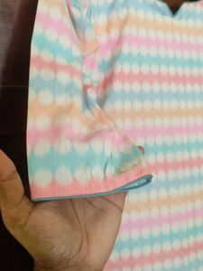 PRICE DROP !!! Ikat Print Cotton Kurta