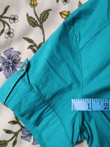 Teal Embellished Top