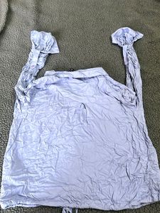 Light Blue office wear shirt with full sleeves