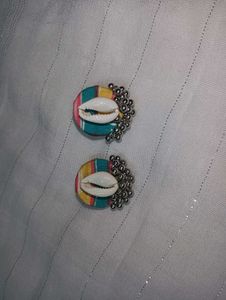 Seashell Necklace and Earring Set