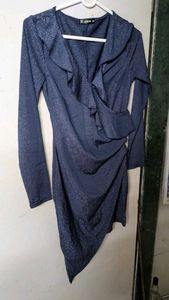 Sparkly Blue Bodycon Dress