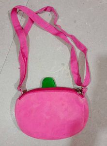 Strawberry Pink Sling Bag