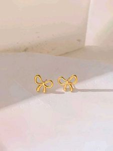 Bow Stud Earrings