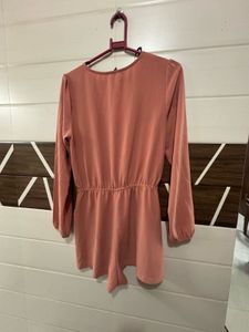 Peach Romper - Stylish &amp; Comfy