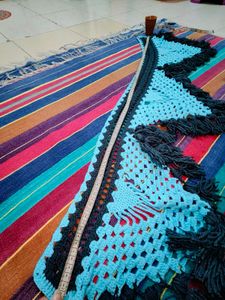 Handmade Woolen Door Toran And Thalipose Combo Set