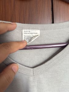 Oversized V-Neck Tee