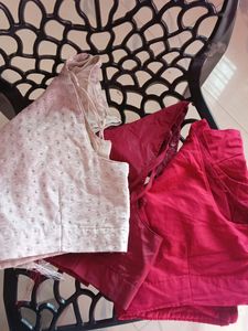 3 Piece Of Combo Pack Designer Blouse Stitched