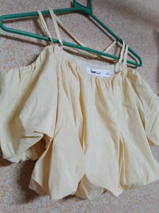 Elegant Off-Shoulder Cream Top