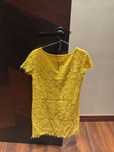Zara yellow Dress