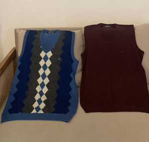 Two Sleeveless Sweaters