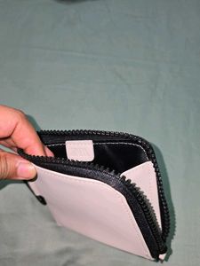 Rubberised Off White Wallet