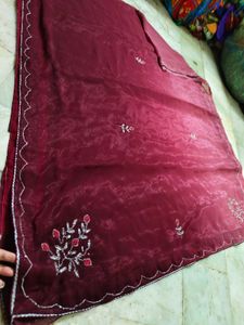 Soft Organza Very Beautiful 😍 Saree