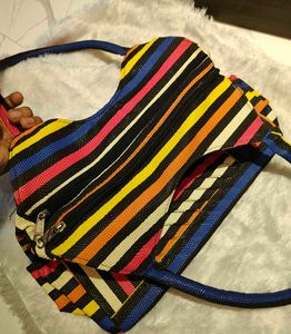 Women&#39;s Multicolored Shoulder Bag